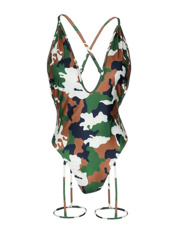 Sexy Strappy One-piece Bikini - WealFeel