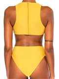 Special Cropping One-piece Bikini - WealFeel