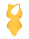 Special Cropping One-piece Bikini - WealFeel