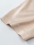 Satin Suit Collar Short Sleeve Shirt - WealFeel