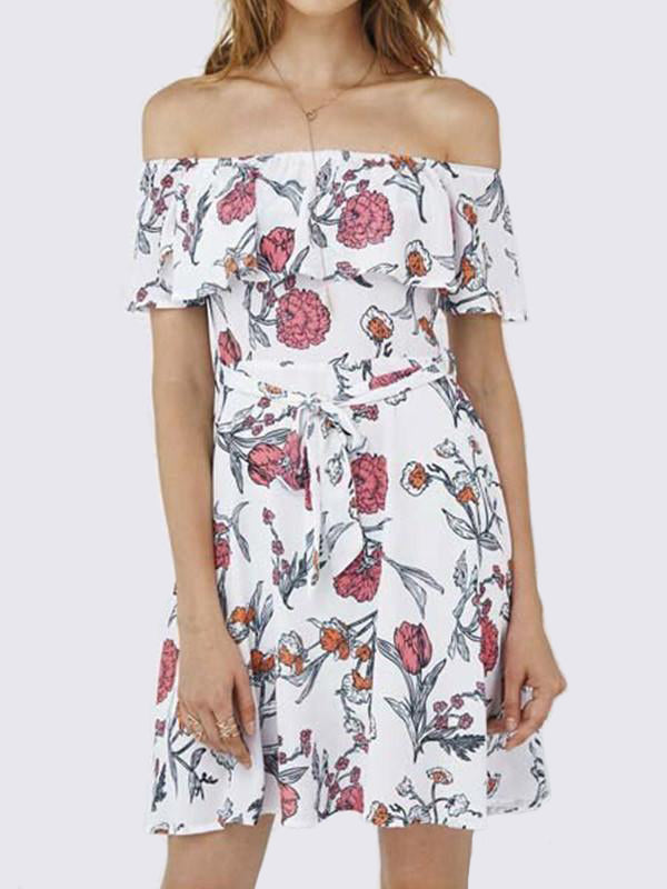 Think It Out Floral Dress - WealFeel
