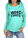 WealFeel Who Cares Hooded Sweatshirt - WealFeel