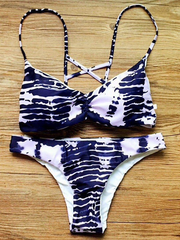 Sexy Leopard Printed Bikini Set - WealFeel