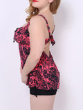 Floral Plus Size Tankini Bikini Sets - WealFeel