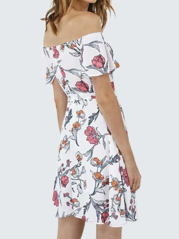 Think It Out Floral Dress - WealFeel
