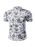 Men's Short Sleeve Printed Shirt - WealFeel