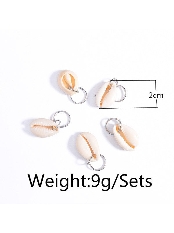 5Pcs Per Set Silver Gold Hair Rings - WealFeel