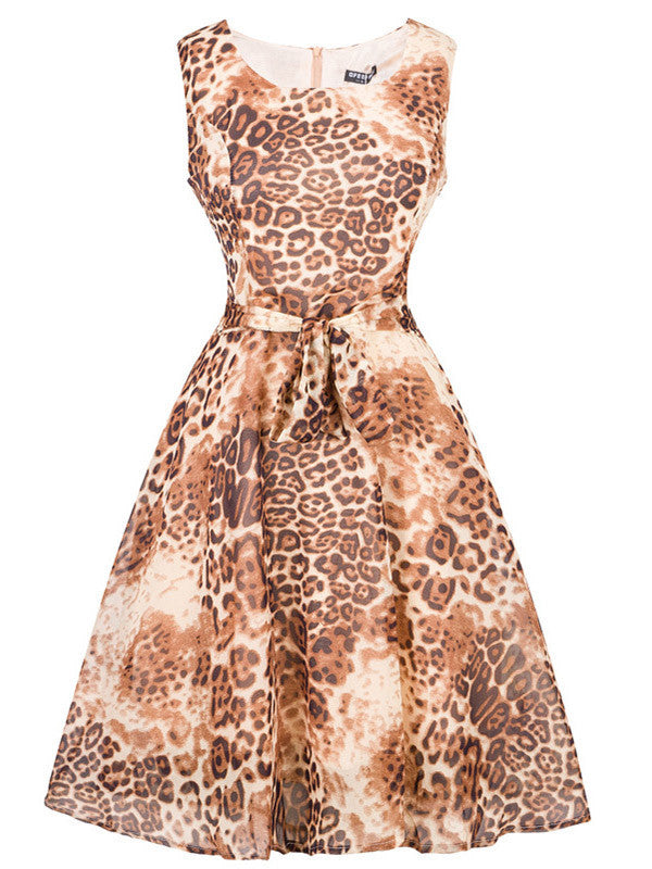 Flower Power Sleeveless Dress - WealFeel