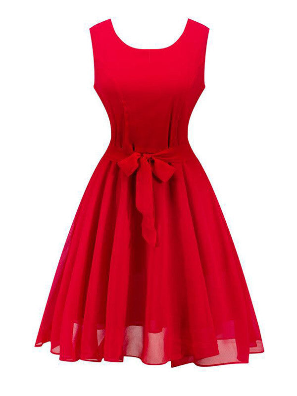 Flower Power Sleeveless Dress - WealFeel