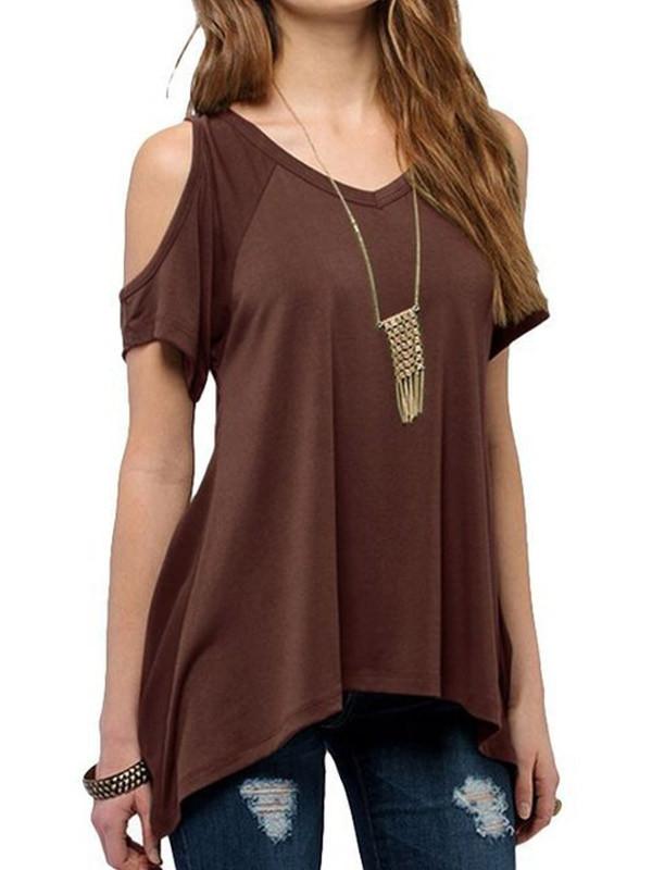 Wild Honey Cold Shoulder Top - WealFeel