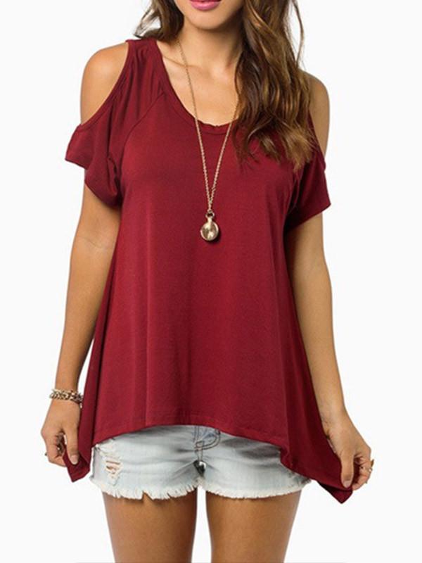 Wild Honey Cold Shoulder Top - WealFeel