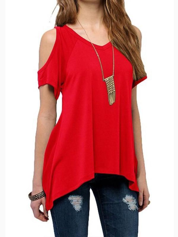 Wild Honey Cold Shoulder Top - WealFeel