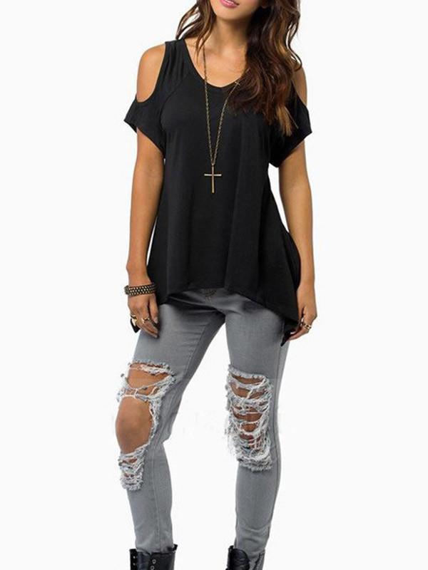 Wild Honey Cold Shoulder Top - WealFeel