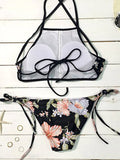 Love Got The Flower Tank Bikini Sets - WealFeel