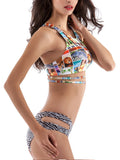 Printed Reversible Bikini Sets - WealFeel