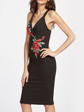 Rose to the Occasion Bodycon Dress - WealFeel