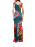 Women Sleeveless Print Beach Maxi Dress - WealFeel