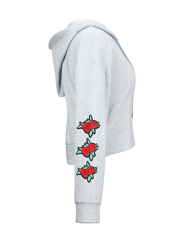 Women's Crop Top Hoodie Sweatshirt - WealFeel