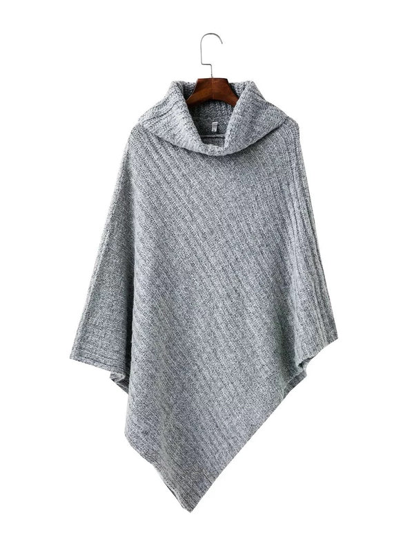 WealFeel On the Fly Cape Turtleneck Sweater - WealFeel