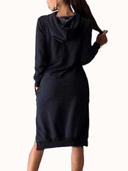 WealFeel Asymmetric Hem Longline Hoodie - WealFeel