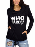WealFeel Who Cares Hooded Sweatshirt - WealFeel