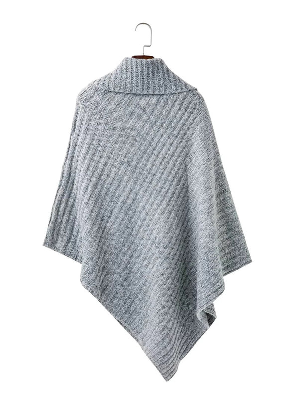 WealFeel On the Fly Cape Turtleneck Sweater - WealFeel