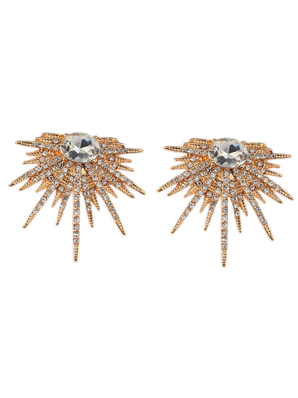 WealFeel Sun Flower Alloy Earrings - WealFeel