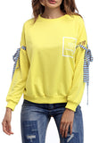 Women's Solid Color Casual Sweatshirt - WealFeel