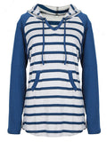 Stripe Time Hooded Sweatshirt - WealFeel